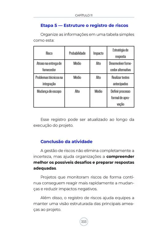 Página bônus do livro Gestão de Projetos com Inteligência Artificial