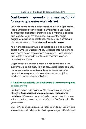 Página 198 do livro: o desfecho do caso