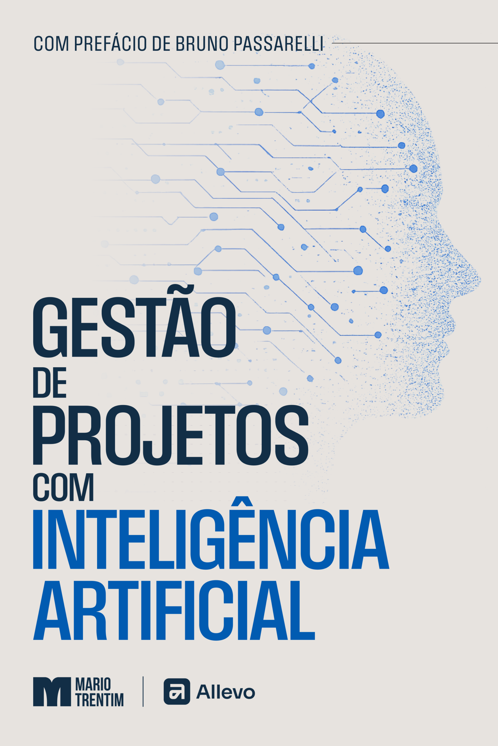 Capa do livro Gestão de Projetos com Inteligência Artificial, de Mario Trentim